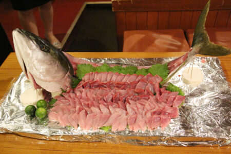 釣りたての魚と日本酒の会