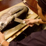 マグロ解体ショー宴会